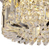 Zula Round Flush Chandelier 5 Light